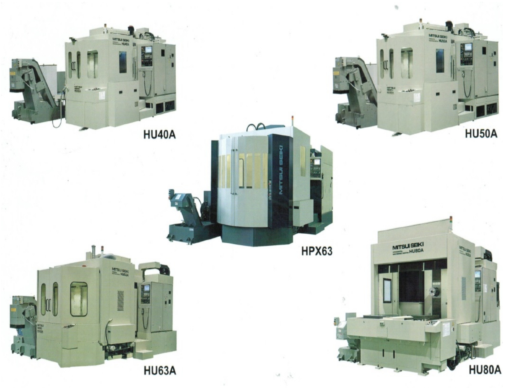 日本三精機(jī)床加工中心維修售后配件HU40A三井精機(jī)